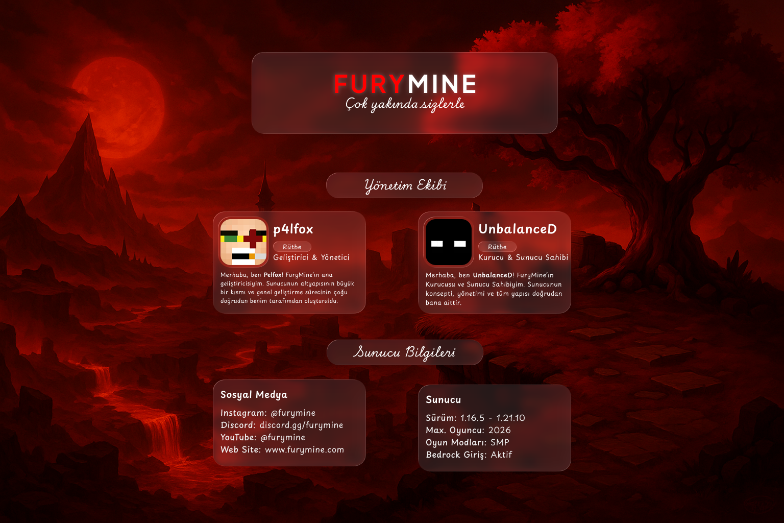 Çok yakında sizlerle! - FuryMine: SMP