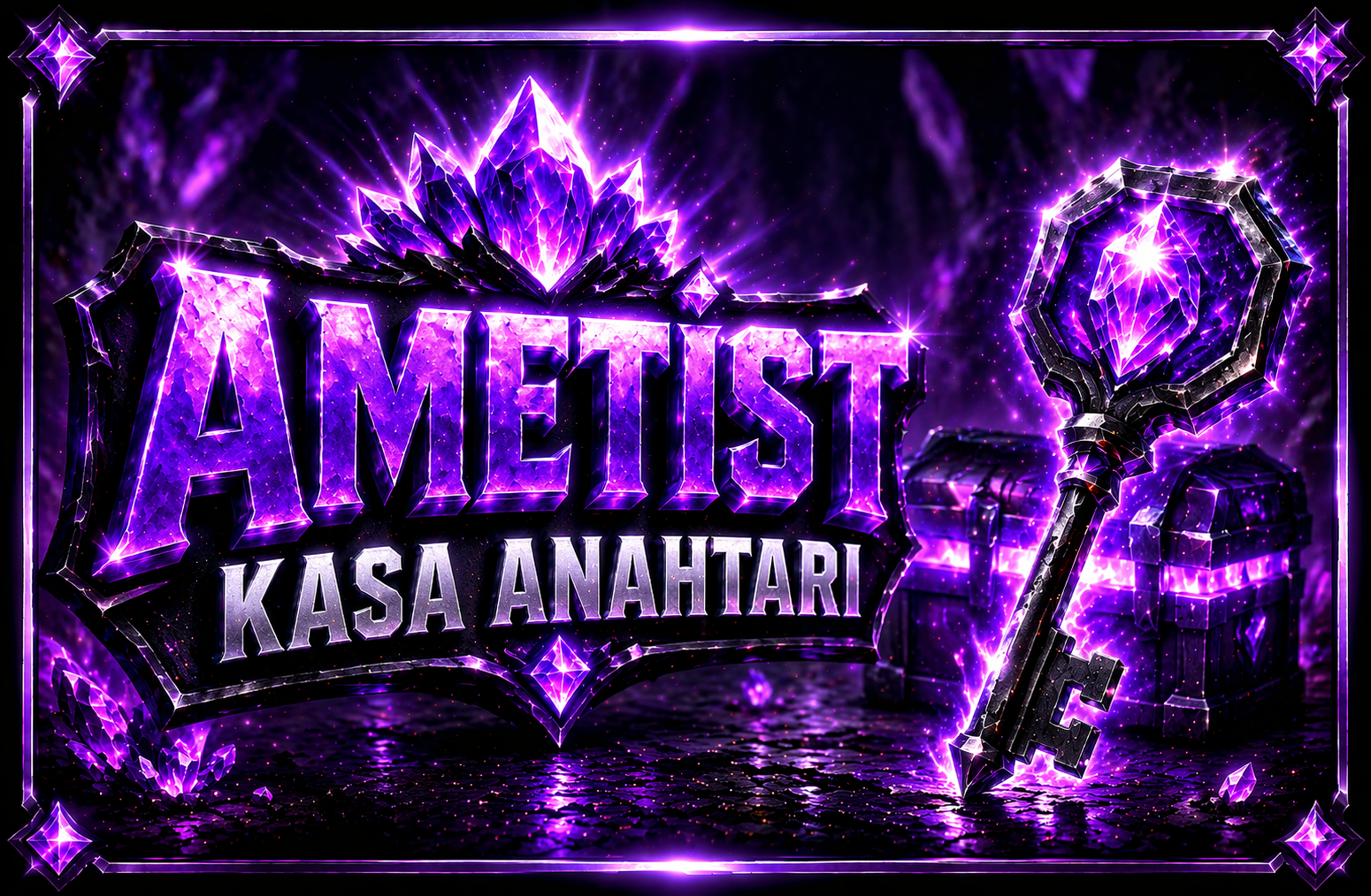 Ametist Kasa Anahtarı