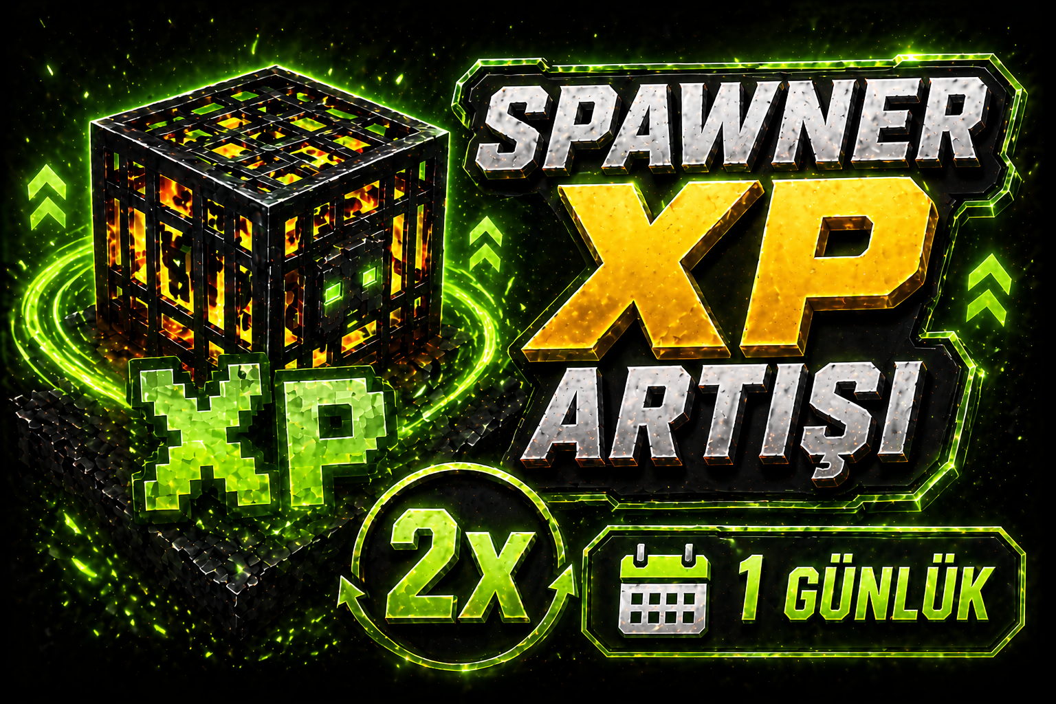 Spawner XP Artışı [1 Günlük]