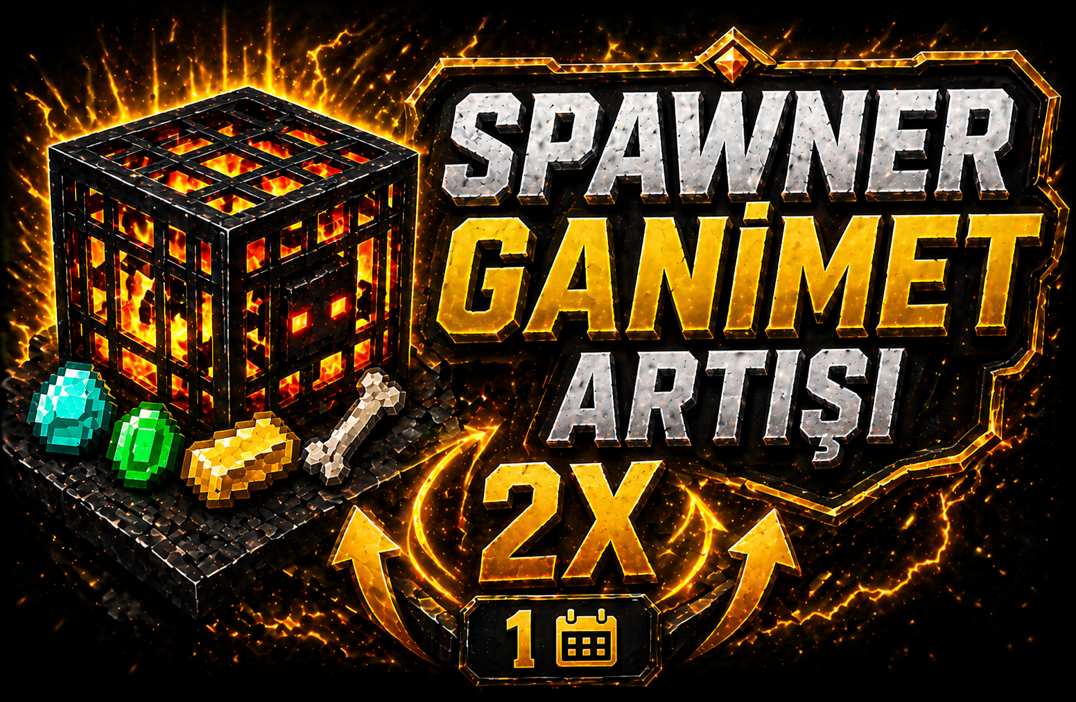 Spawner Ganimet Artışı [1 Günlük]