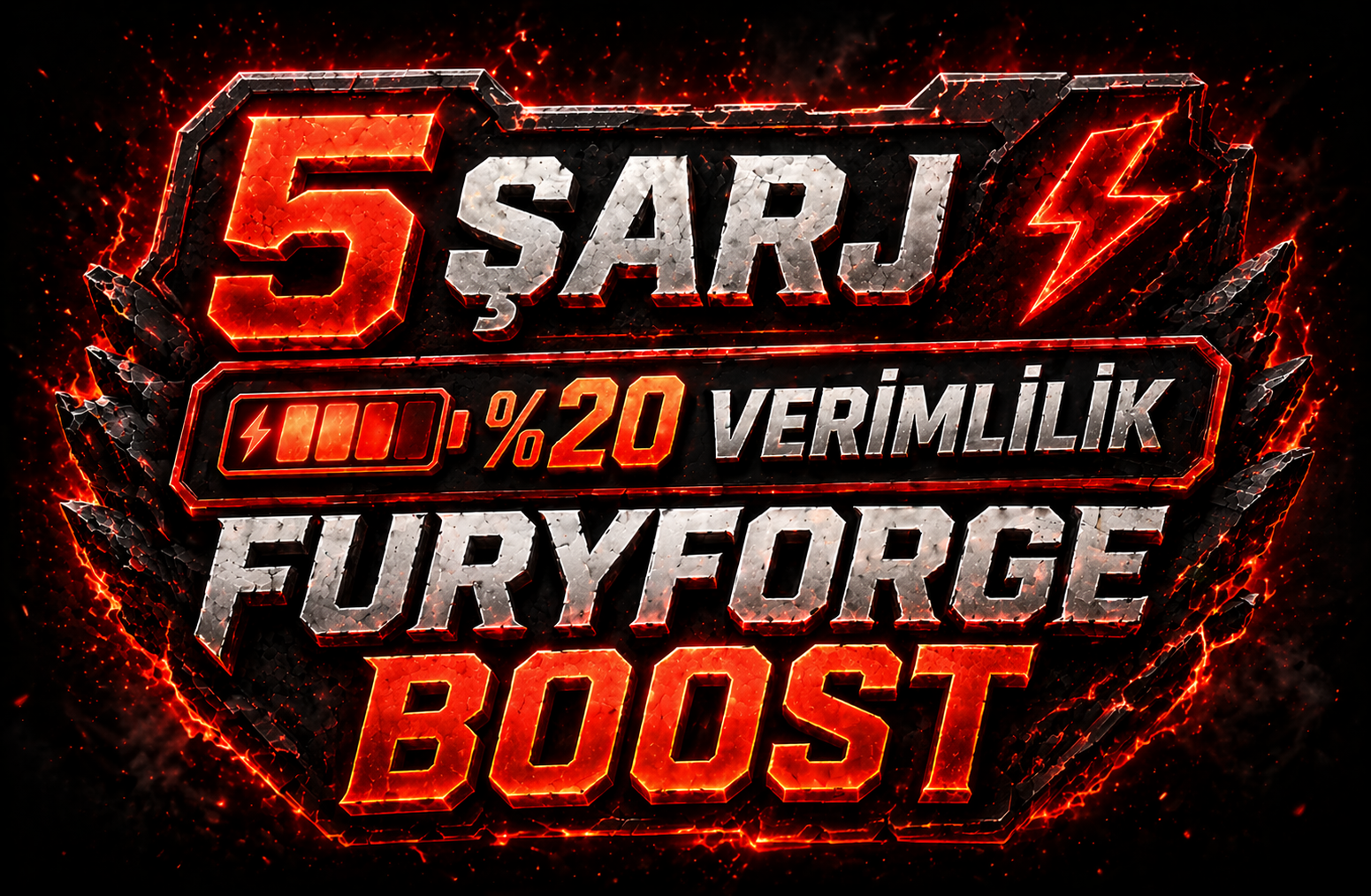5 Adet FuryForge Boost