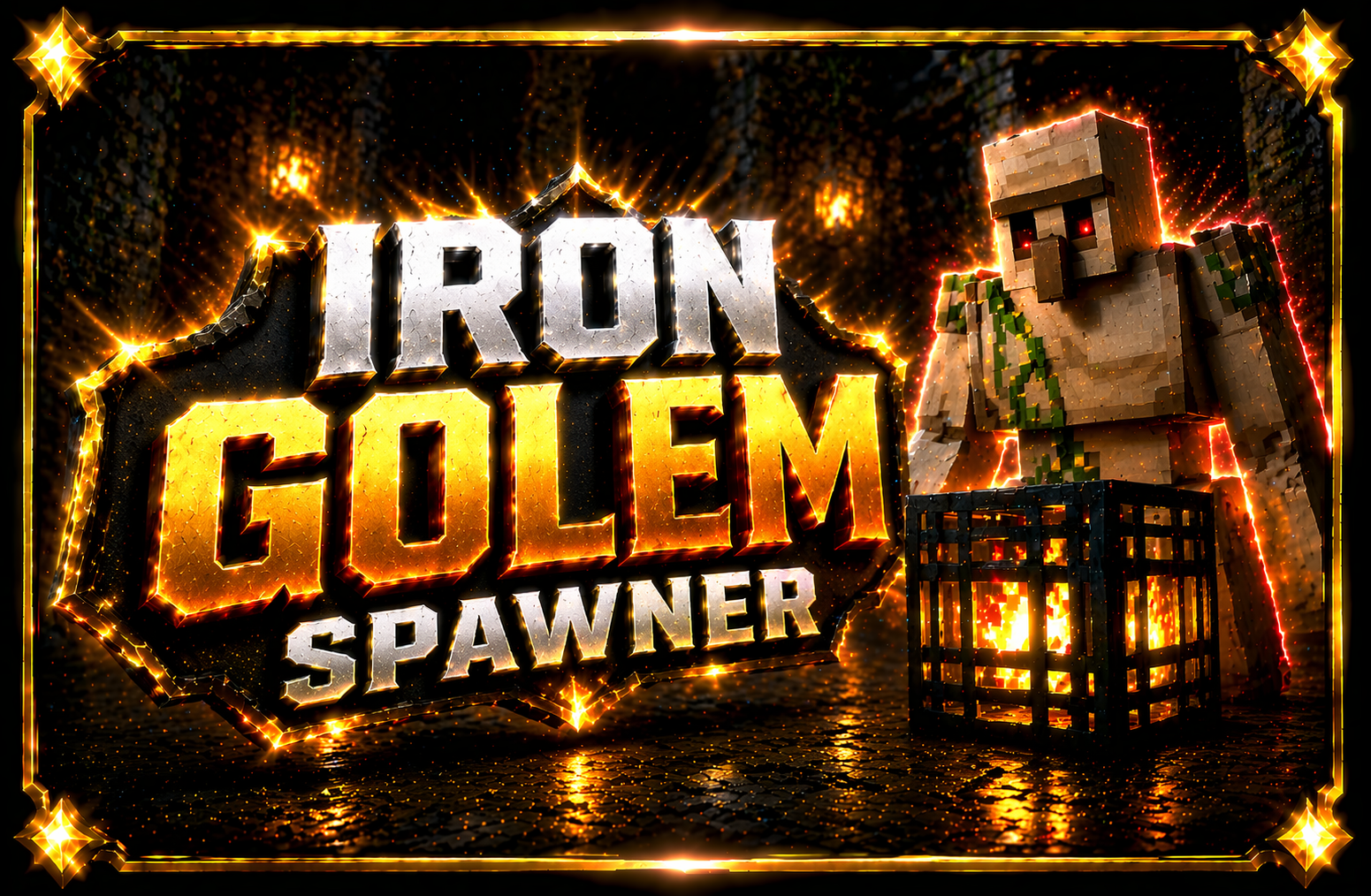 IRON GOLEM SPAWNER